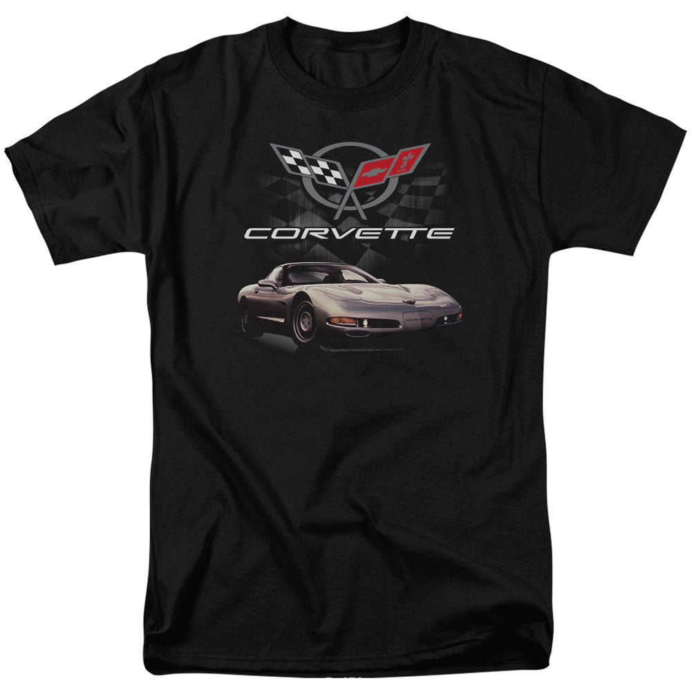 Chevy Checkered Past Adult T-shirt