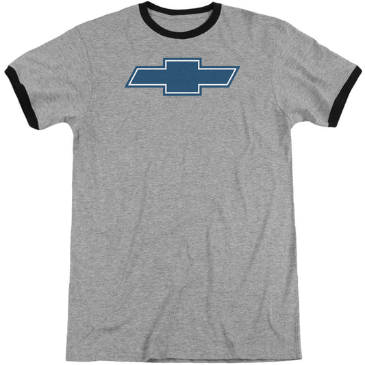 Chevy Chevy Simple Vintage Bowtie Adult Ringer T-shirt