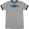 Simple Vintage Bowtie Adult Ringer T-shirt