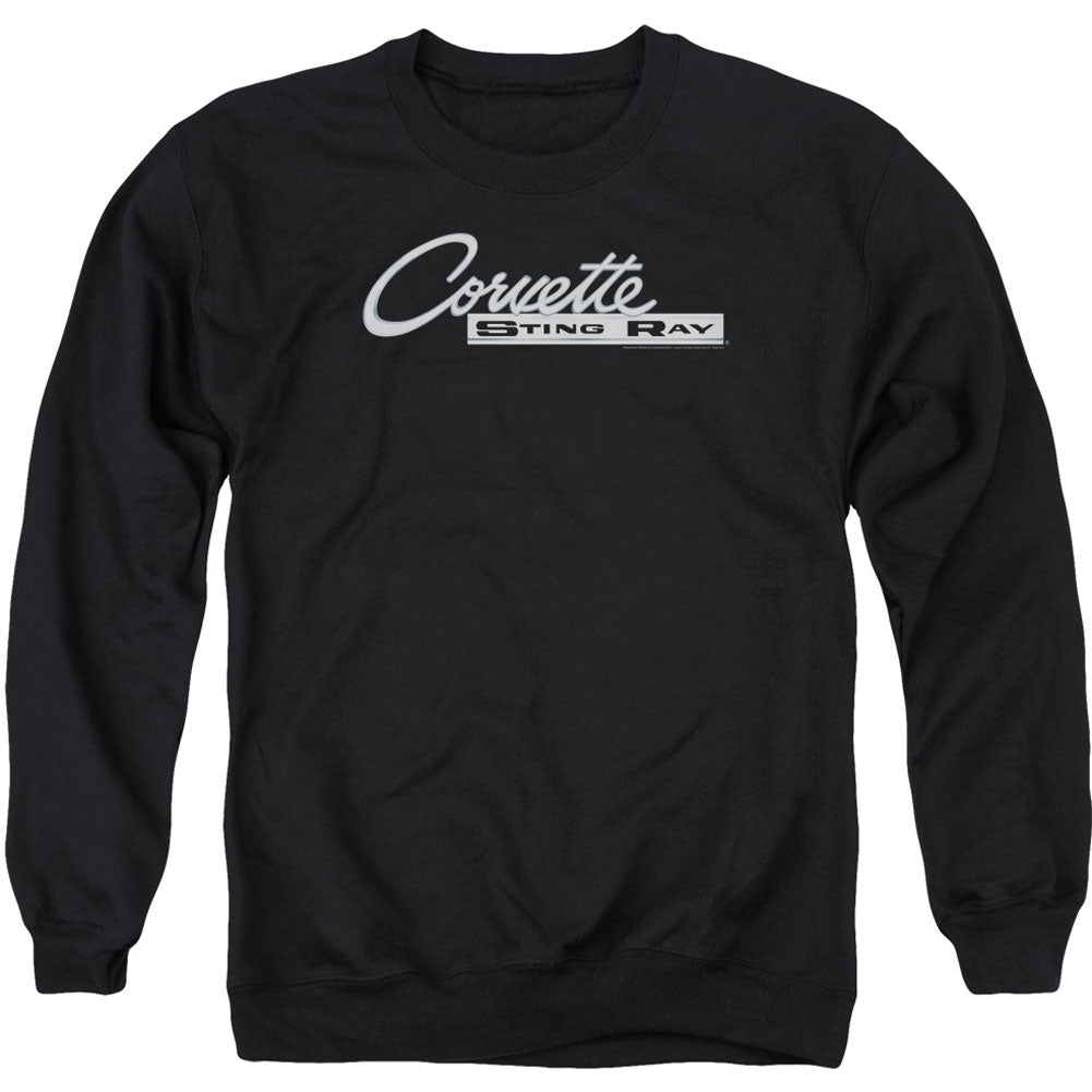 Chevy Chrome Stingray Logo Adult Sweatshirt