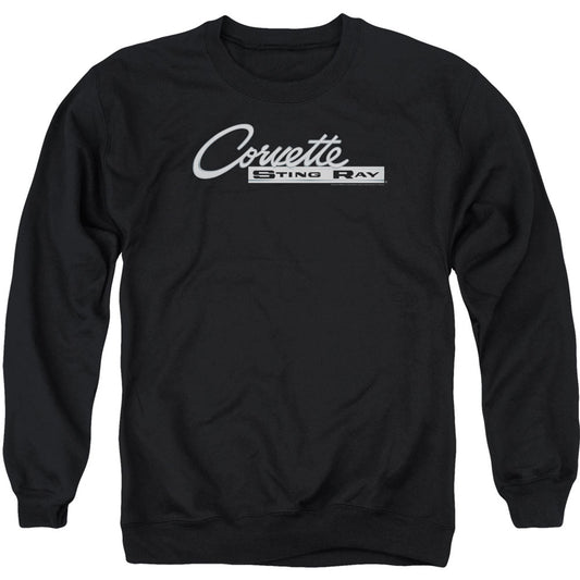 Chevy Chrome Stingray Logo Adult Sweatshirt