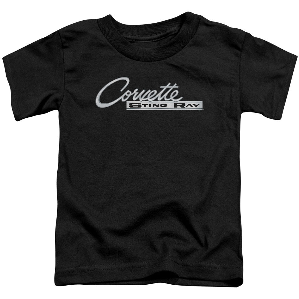 Chevy Chrome Stingray Logo Toddler Childrens T-shirt