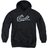 Chrome Vintage Chevy Bowtie Youth 50% Poly Hooded Sweatshirt