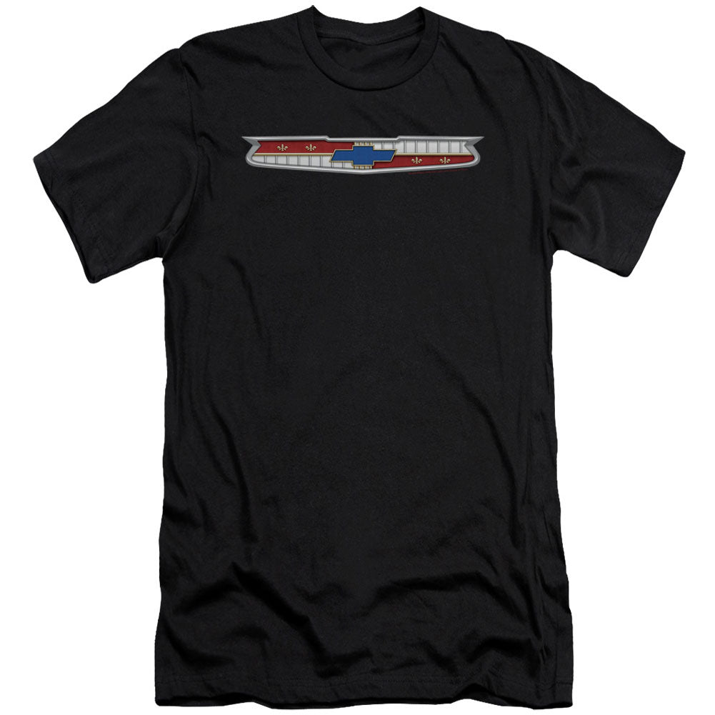 Chevy 56 Bel Air Emblem Adult Slim Fit Slim Fit T-shirt
