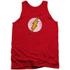 Flash Logo Distressed Mens Tank