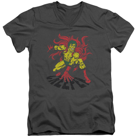 DC Comics Creeper Adult V-Neck Slim Fit T-shirt