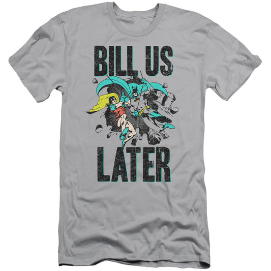 DC Comics Bill Us Later Adult Slim Fit Slim Fit T-shirt