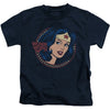 Ww75 Starburst Portrait Juvenile Childrens T-shirt