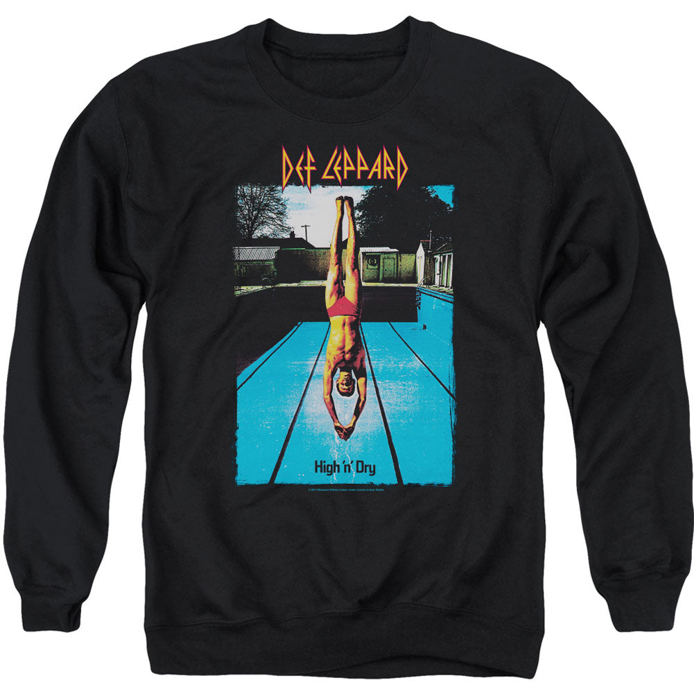 Def Leppard High N Dry Adult Sweatshirt