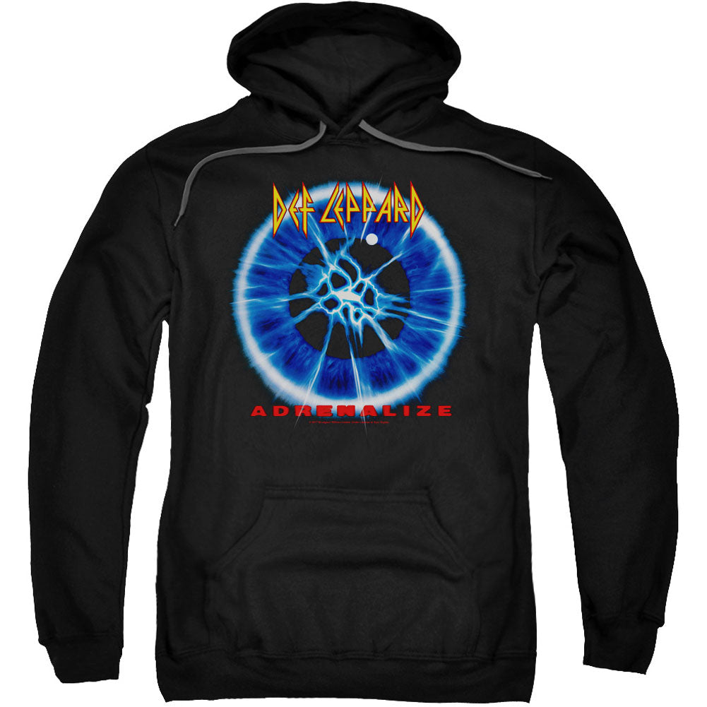 Def Leppard Adrenalize Adult 25% Poly Hooded Sweatshirt
