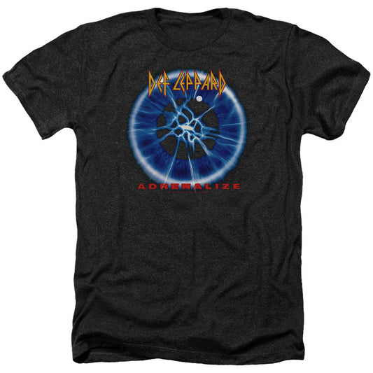 Def Leppard Adrenalize Adult Heather 40% Poly T-shirt