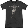 Guitar God Adult Ringer T-shirt