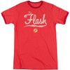 Old School Flash Adult Ringer T-shirt