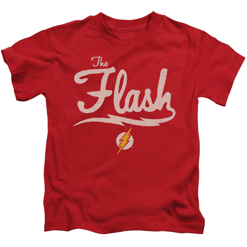 Justice League Of America Old School Flash Juvenile Childrens T-shirt