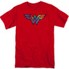 Wonder Woman Tie Dye Logo Adult T-shirt