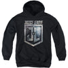 Shield Logo Youth 50% Poly Hooded Sweatshirt