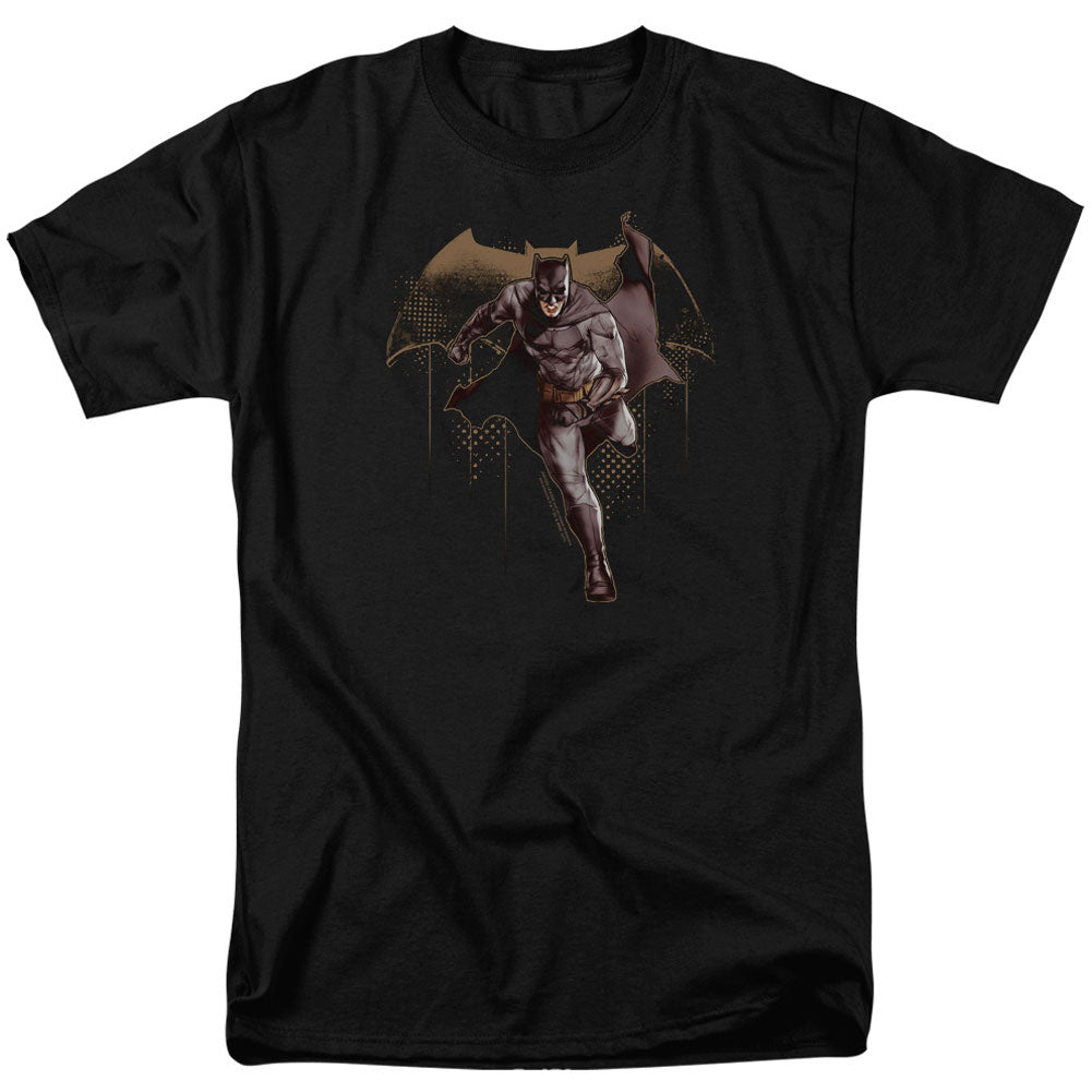Justice League Caped Crusader Adult T-shirt