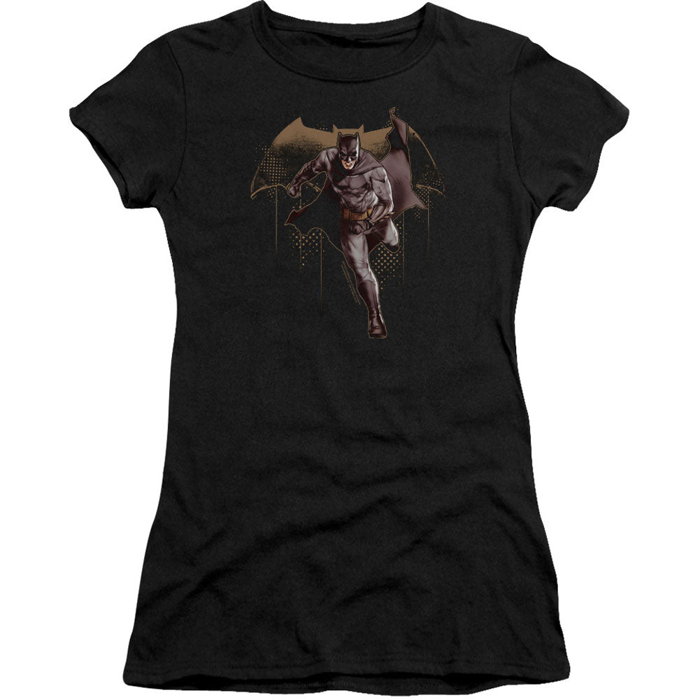 Caped Crusader Cap Sleeve Junior Top