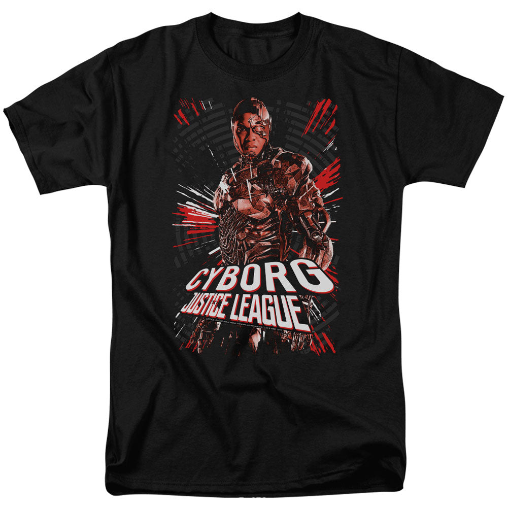 Justice League Cyborg Adult T-shirt