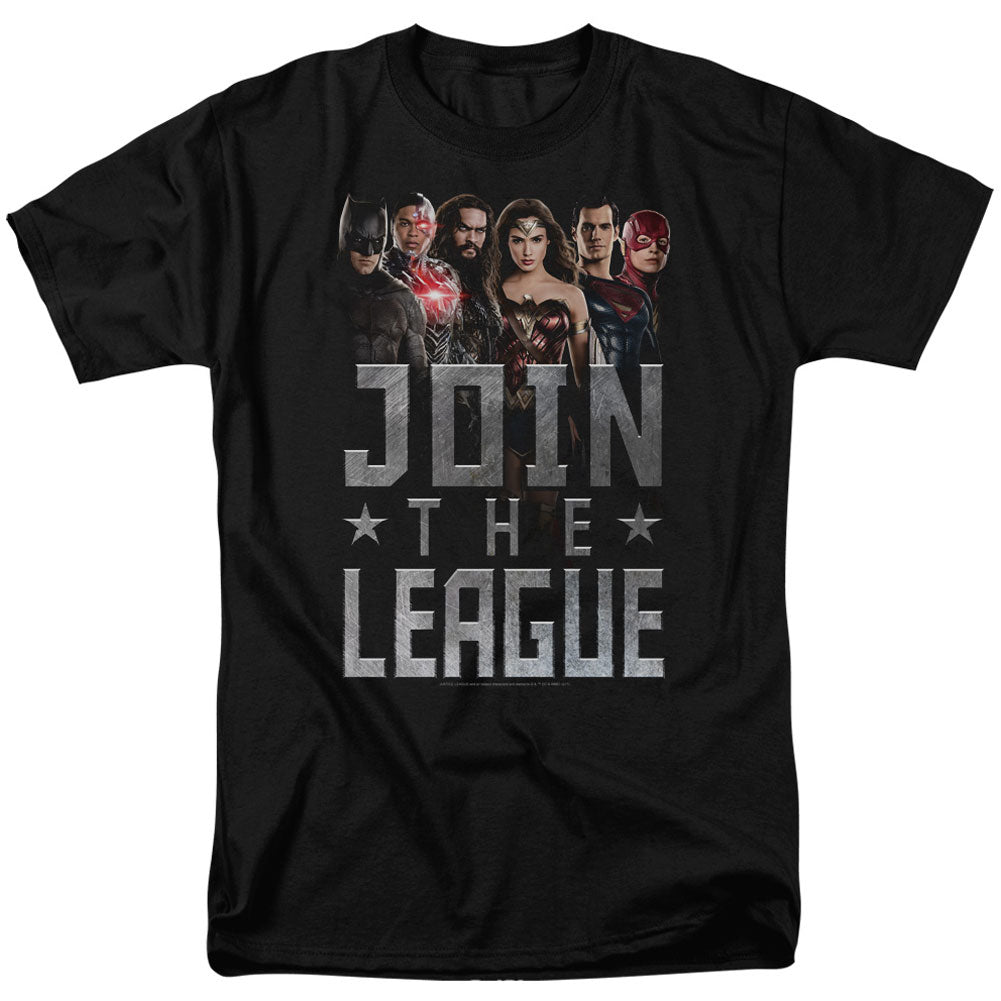 Justice League Join The League Adult T-shirt
