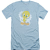 Retro Tweety Adult Slim Fit Slim Fit T-shirt