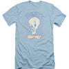 Tweety Fade Adult Slim Fit Slim Fit T-shirt