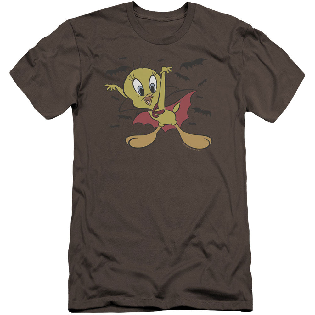 Looney Tunes Vampire Tweety Premium Canvas Brand Slim Fit T-shirt