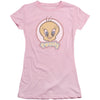 Retro Tweety Cap Sleeve Junior Top