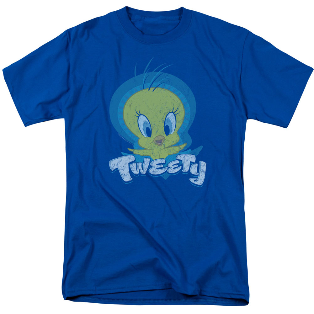 Looney Tunes Tweety Swirl Adult T-shirt
