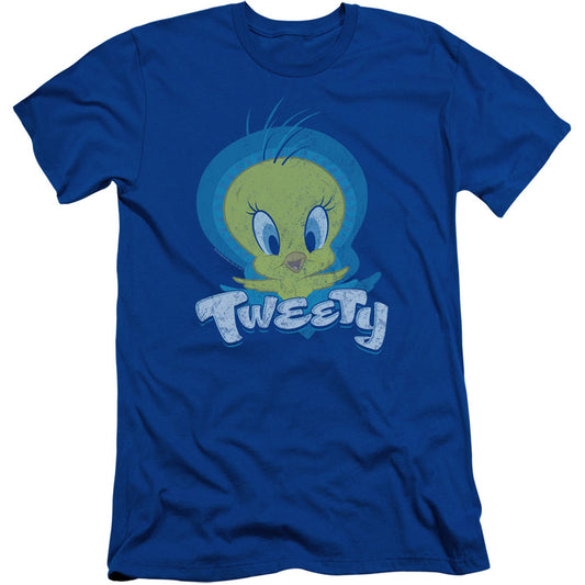 Looney Tunes Tweety Swirl Adult Slim Fit Slim Fit T-shirt