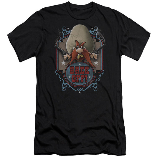 Looney Tunes Back Off Premium Canvas Brand Slim Fit T-shirt