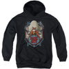 Back Off Youth 50% Poly Hooded Sweatshirt