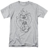 Faded Taz Adult T-shirt