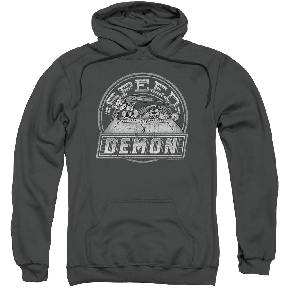 Looney Tunes Speed Demon Adult 25% Poly Hooded Sweatshirt