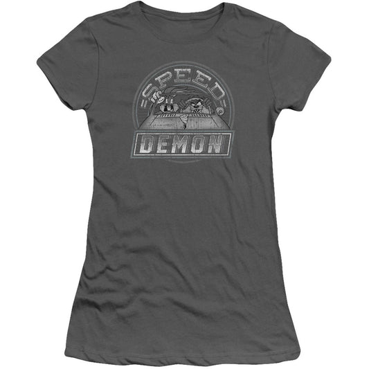 Speed Demon Cap Sleeve Junior Top