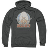 I Said Back Off Adult 25% Poly Hooded Sweatshirt