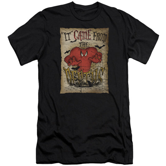 Looney Tunes The Depths Premium Canvas Brand Slim Fit T-shirt