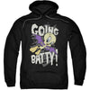 Going Batty Adult 25% Poly Hooded Sweatshirt