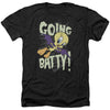 Going Batty Adult Heather 40% Poly T-shirt