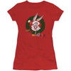 Holiday Bunny Cap Sleeve Junior Top