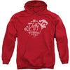 Daffy Holidays Adult 25% Poly Hooded Sweatshirt