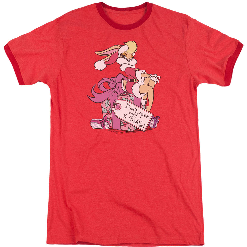 Looney Tunes Lola Present Adult Ringer T-shirt