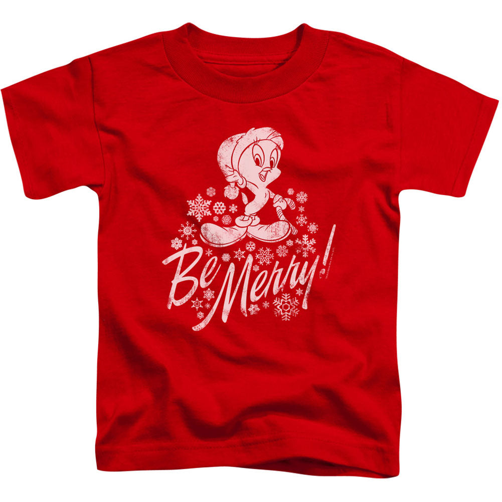 Looney Tunes Merry Tweety Toddler Childrens T-shirt