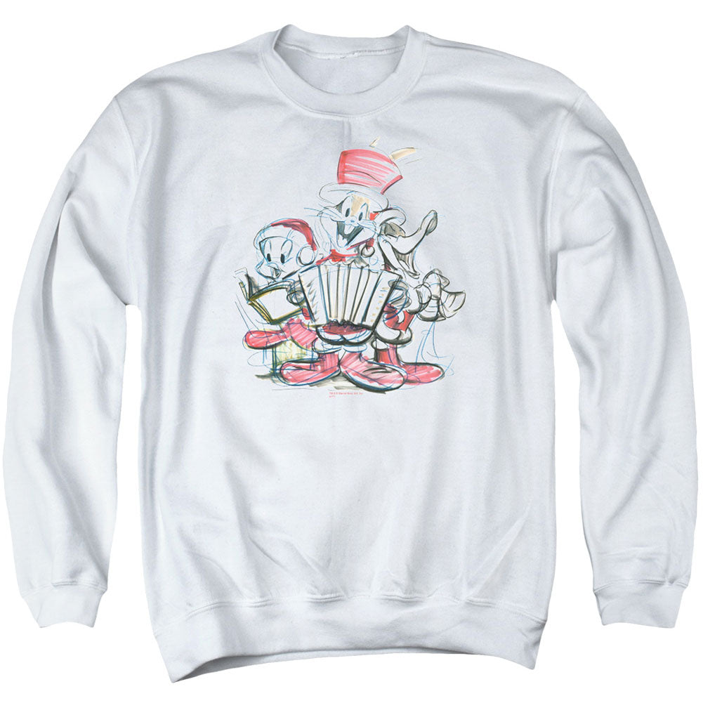 Looney Tunes Holiday Sketch Adult Sweatshirt