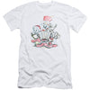 Holiday Sketch Adult Slim Fit Slim Fit T-shirt