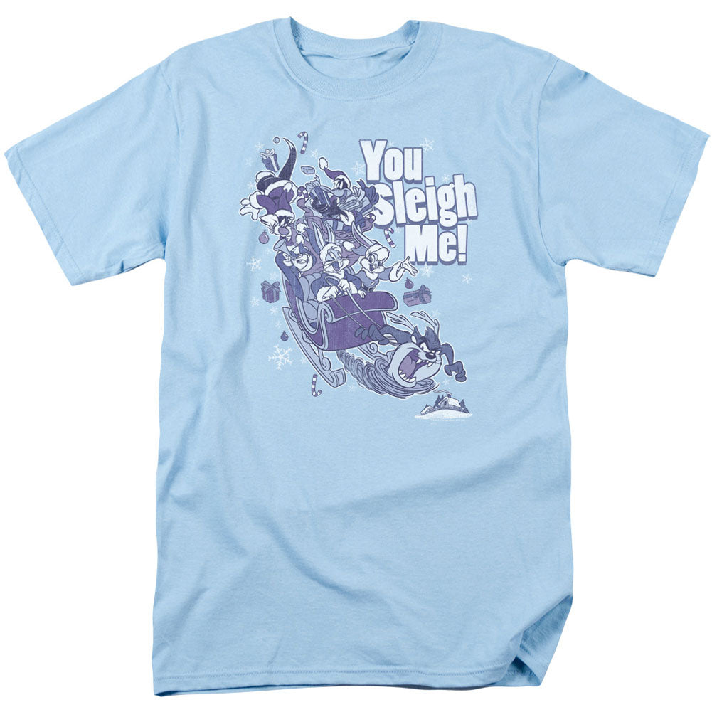 Looney Tunes You Sleigh Me Adult T-shirt