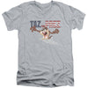 Taz For Prez 3 Adult V-Neck Slim Fit T-shirt