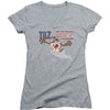 Taz For Prez 3 V-Neck Junior Top