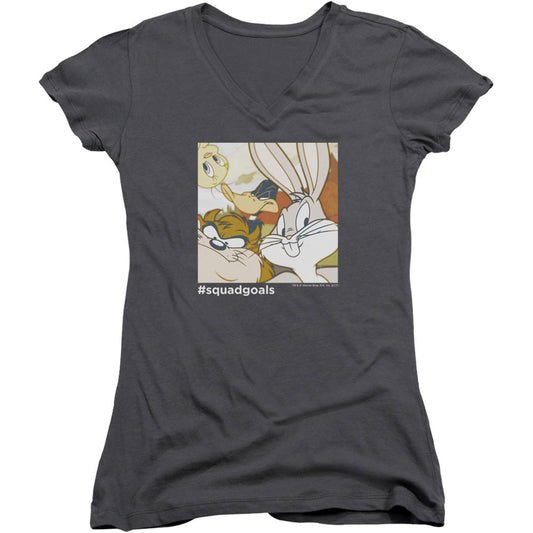 Squad Goals V-Neck Junior Top