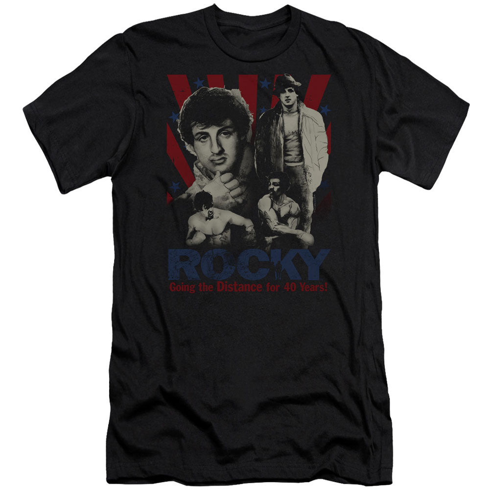 Rocky Going The Distance Adult Slim Fit Slim Fit T-shirt